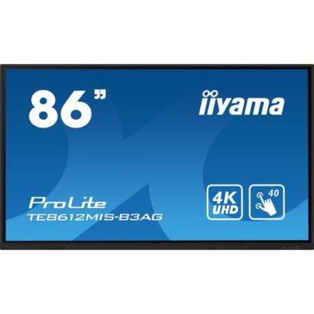 iiyama TE8612MIS-B3AG 86″ LCD Ultra HD Zwart Android 24/7 Touch