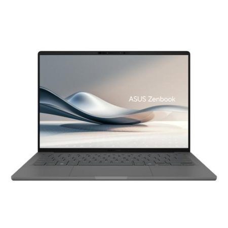 ASUS Zenbook A14 UX3407QA-QD220W Qualcomm Snapdragon X1-26-100 Laptop 35,6 cm (14″) WUXGA 32 GB LPDDR5x-SDRAM 1 TB SSD Wi-Fi 6E (802.11ax) Windows 11 Home Nederlands Grijs