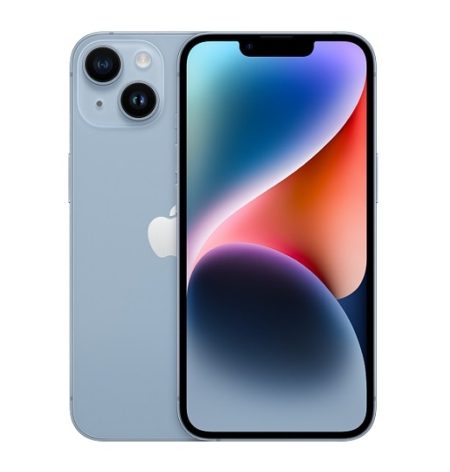 Apple iPhone 14, 15,5 cm (6.1″), 2532 x 1170 Pixels, 128 GB, 12 MP, iOS 17, Blauw