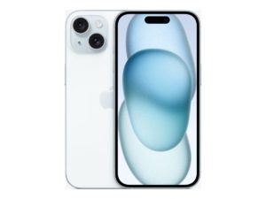 Apple iPhone 15 , 15,5 cm (6.1"), 2556 x 1179 Pixels, 128 GB, 48 MP, iOS 17, Blauw