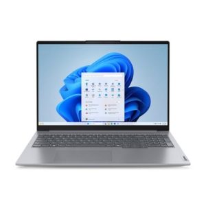Lenovo ThinkBook 16 G7 ARP AMD Ryzen™ 5 7535HS Laptop 40,6 cm (16") WUXGA 16 GB DDR5-SDRAM 512 GB SSD Wi-Fi 6E (802.11ax) Windows 11 Pro Engels Grijs